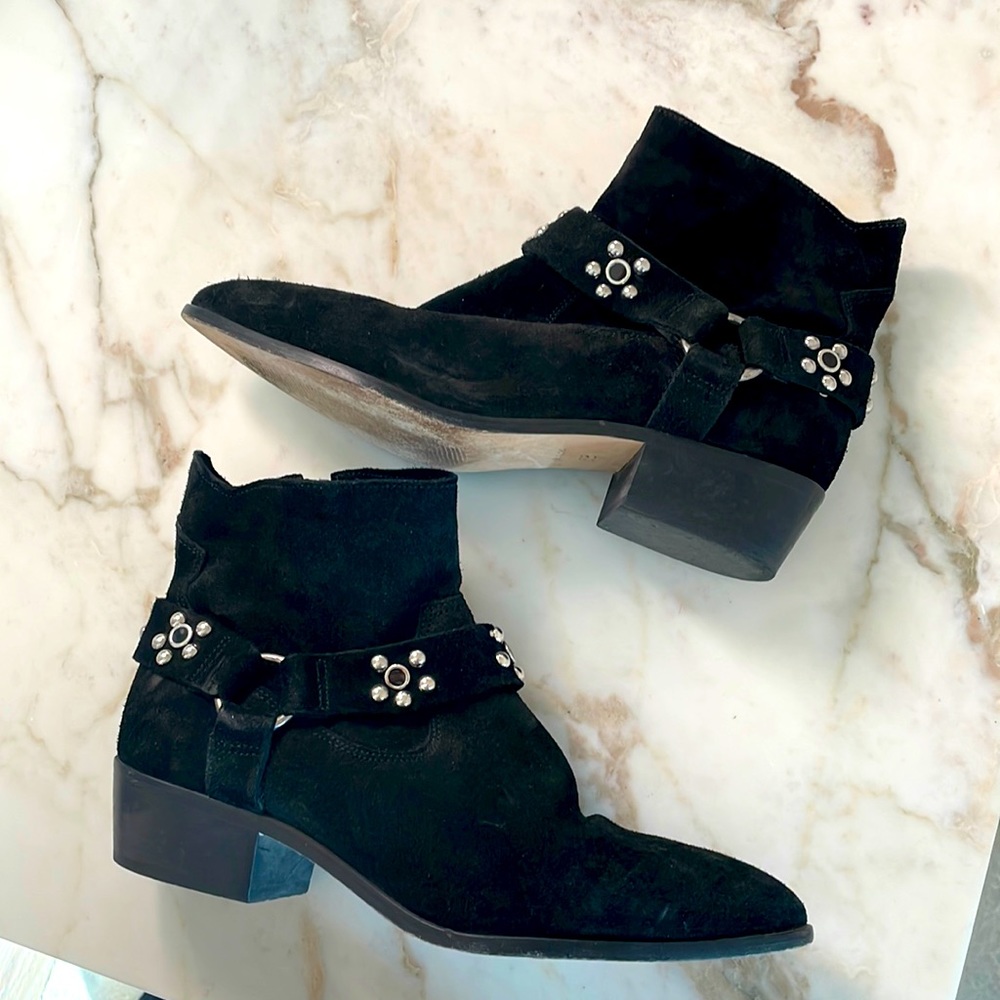 Rebecca Minkoff cowboy boots Coachella size 8